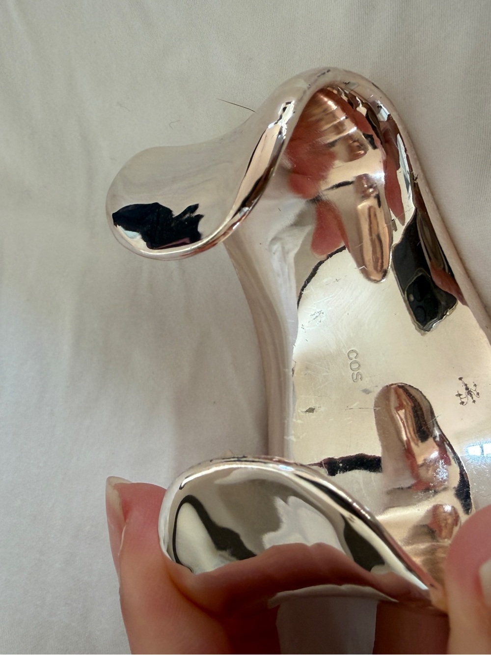 COS sculpted silver cuff - Picture 4 of 12